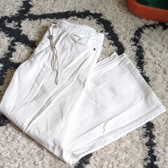 Still Here Cool Jeans Milk 29 White Cream Tie - Picture 4 of 5